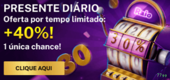 Imagem promocional do aplicativo mobile da 77gg