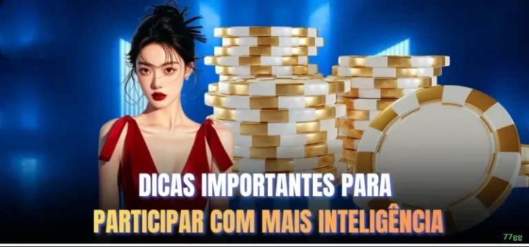 Imagem promocional do cassino online da 77gg mostrando jogos ao vivo