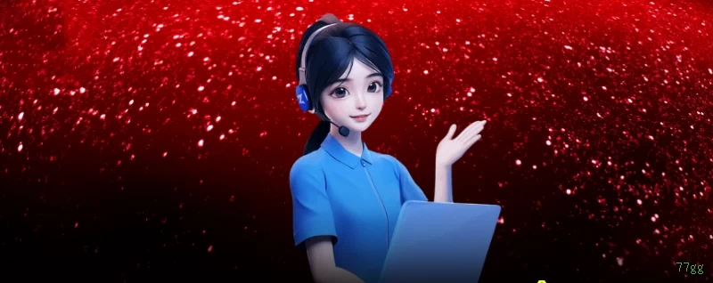 Imagem promocional do cassino online da 77gg mostrando jogos ao vivo